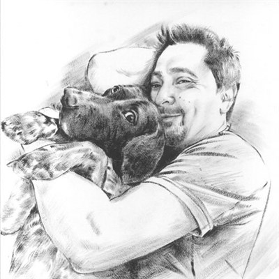 Hand Painted Ink Rendering from Photos - myDaVinci
